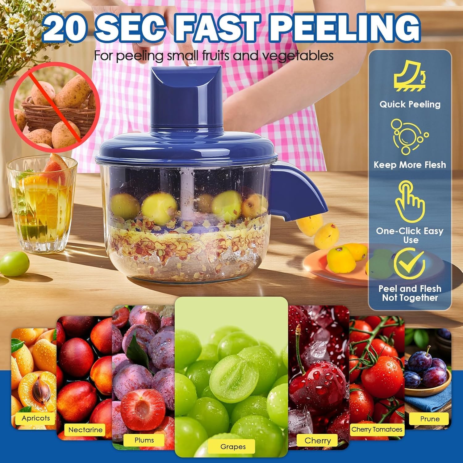 Wireless Electric Garlic Chopper